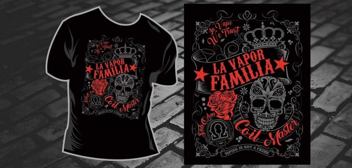 T-Shirt LA VAPOR FAMILIA -  VAPE_DAT