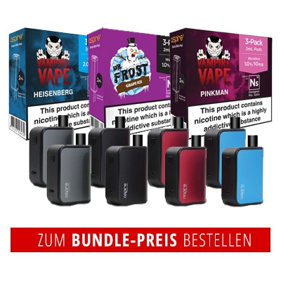 aspire Gusto Mini E-Zigarette SPAR-BUNDLE (-100 EUR!)